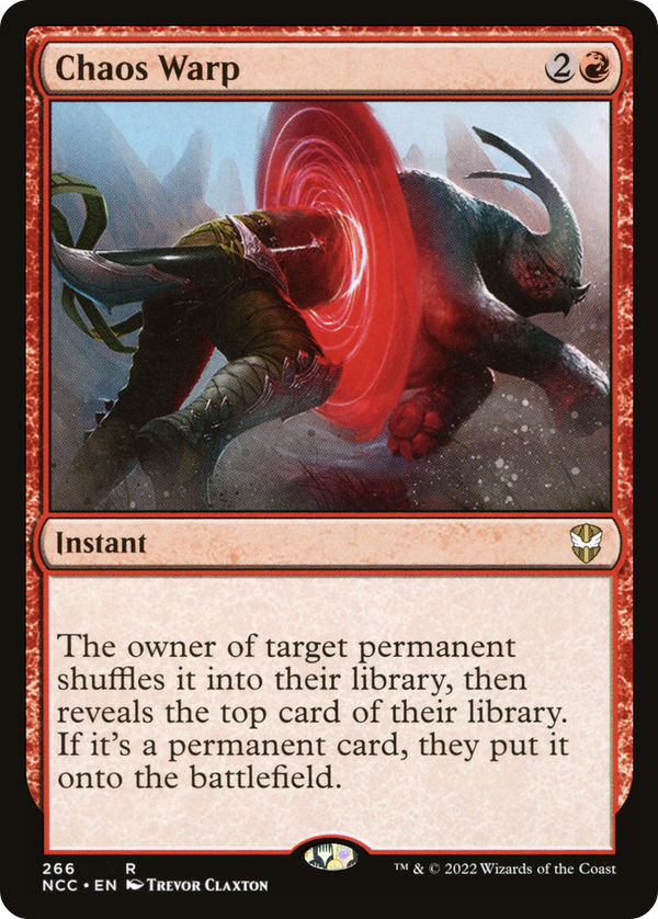 Chaos Warp (NCC-266) - New Capenna Commander