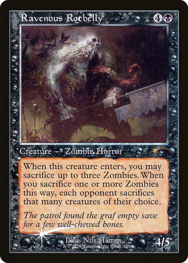 Ravenous Rotbelly (SLD-849) - Secret Lair Drop Foil