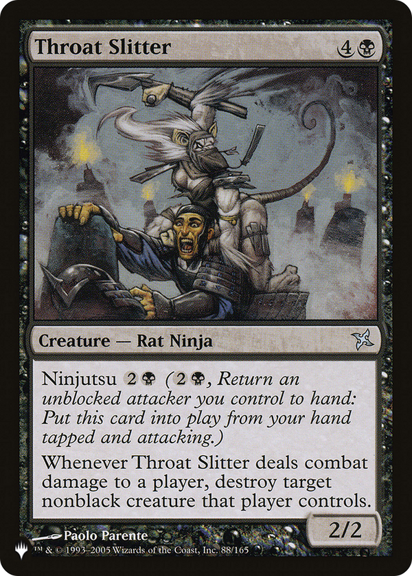 Throat Slitter (LIST-BOK-88) - The List