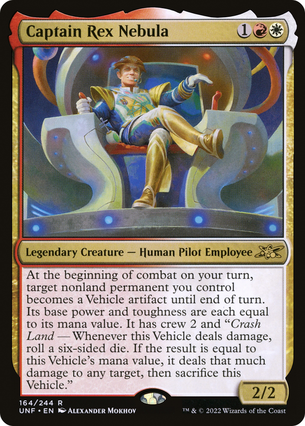 Captain Rex Nebula (UNF-164) - Unfinity Foil