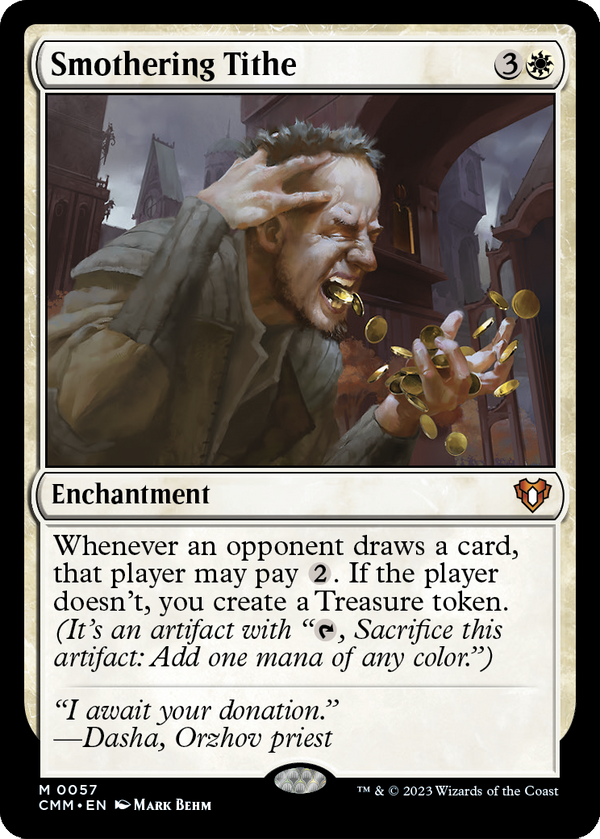 Smothering Tithe (CMM-057) - Commander Masters Foil