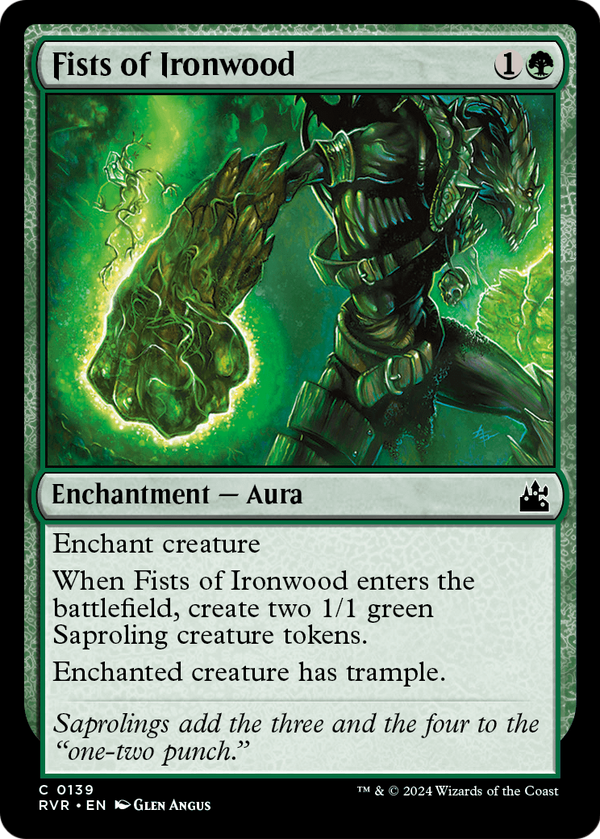 Fists of Ironwood (RVR-139) - Ravnica Remastered