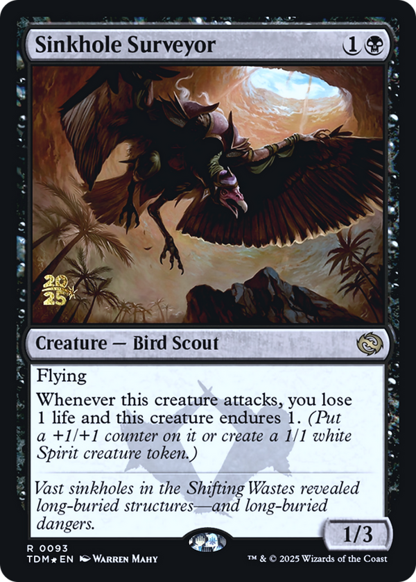 Sinkhole Surveyor (PRE-093) - Prerelease Cards Foil