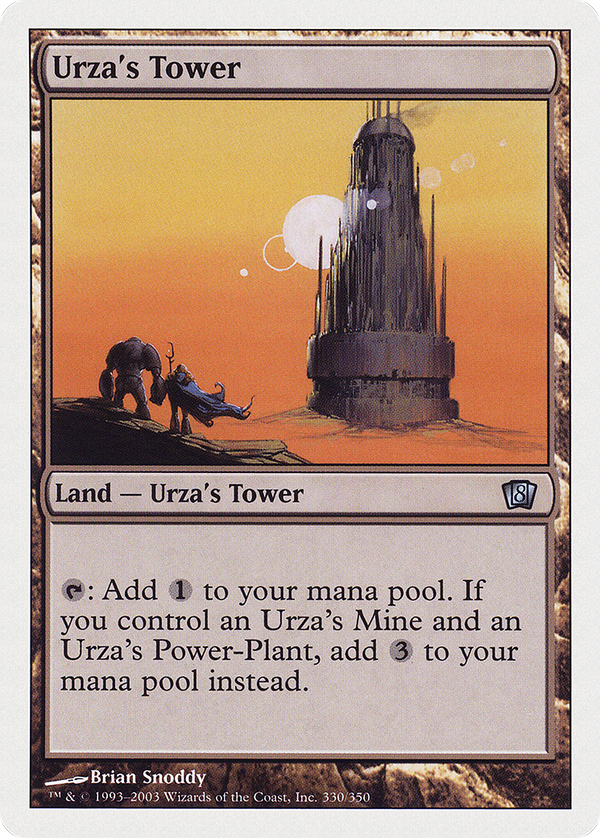 Urza's Tower (8ED-330) - 8th Edition Foil