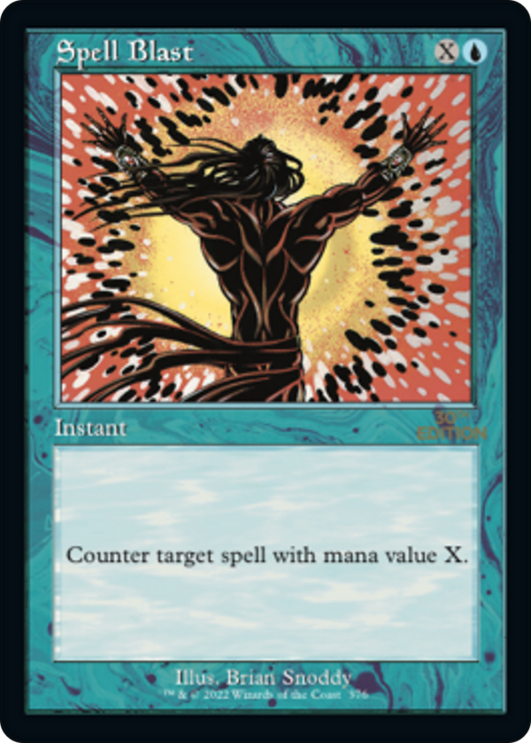 Spell Blast (Retro Frame) (30A-376) - 30th Anniversary Edition