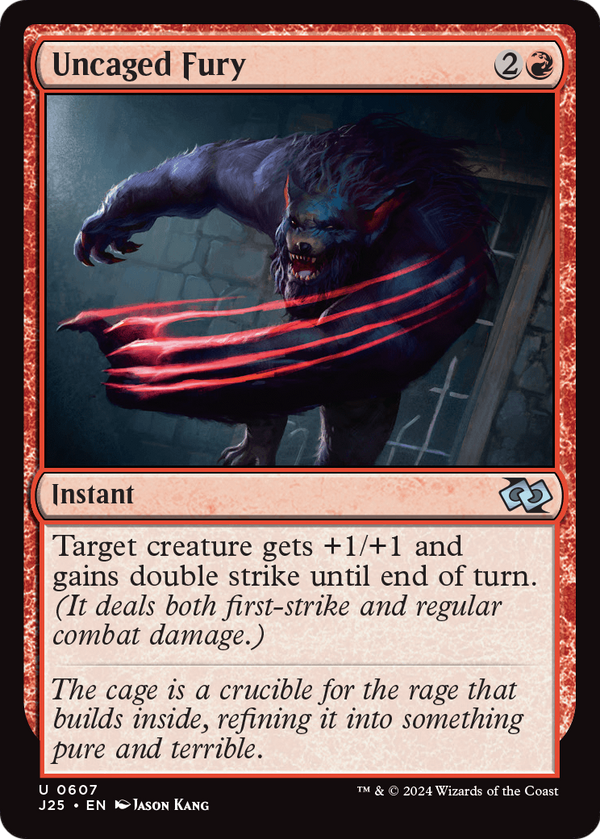 Uncaged Fury (J25-607) - Foundations Jumpstart