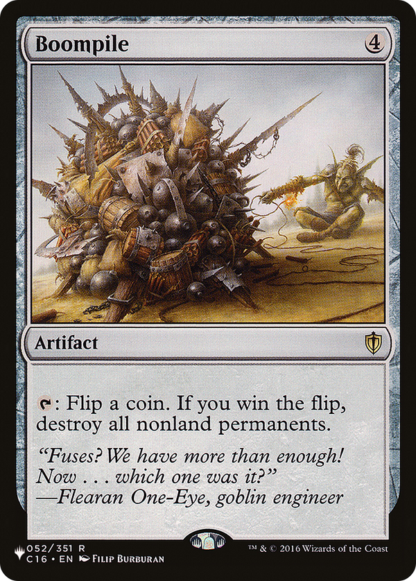 Boompile (LIST-C16-52) - The List