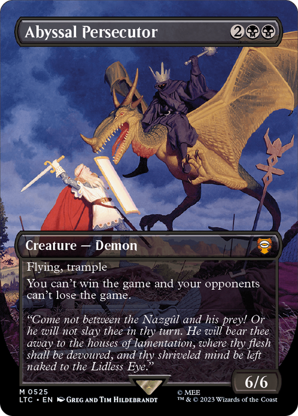 Abyssal Persecutor (Borderless) (LTC-525) - Tales of Middle-earth Commander