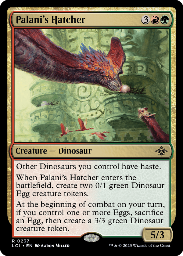 Palani's Hatcher (LCI-237) - The Lost Caverns of Ixalan Foil