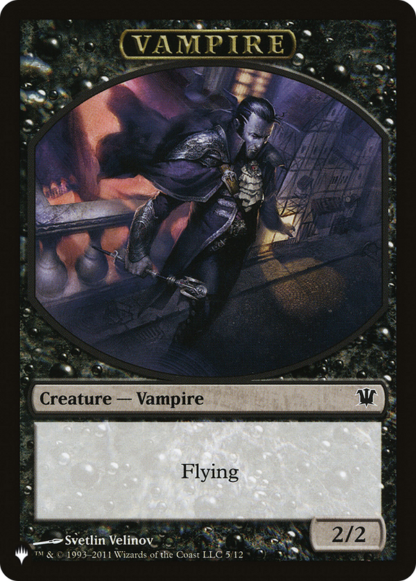 Vampire (PLST-TISD-5) - The List