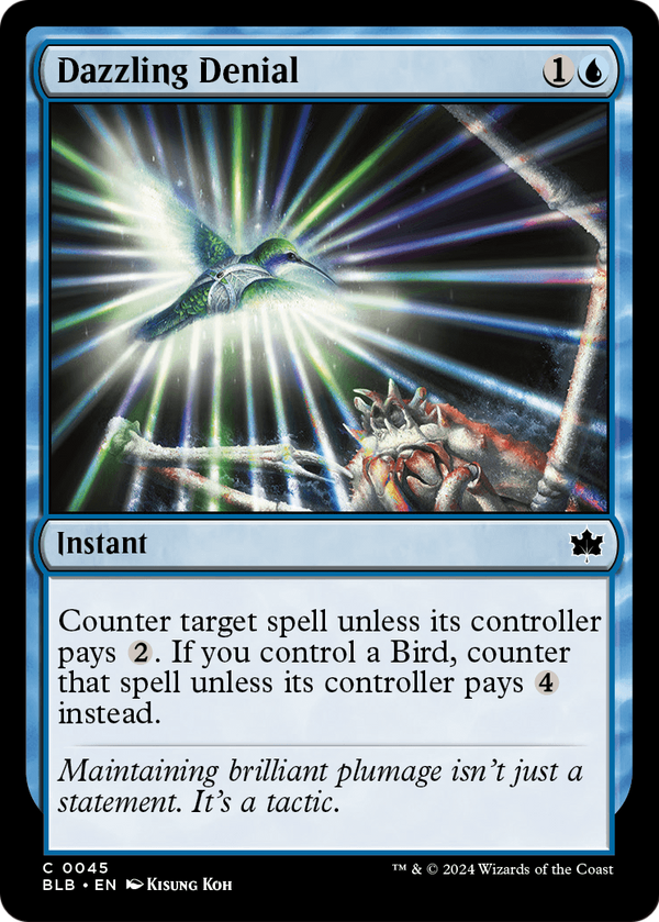 Dazzling Denial (BLB-045) - Bloomburrow