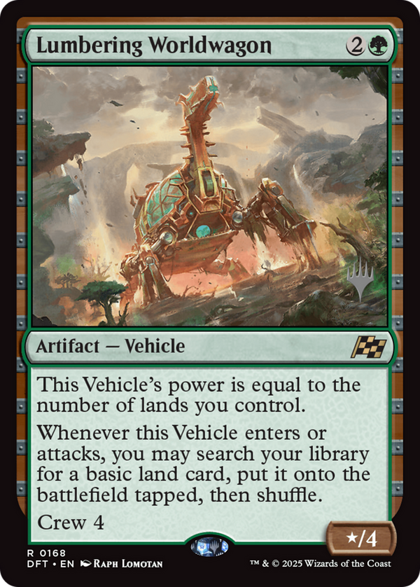Lumbering Worldwagon (PPDFT-168) - Promo Pack: Aetherdrift