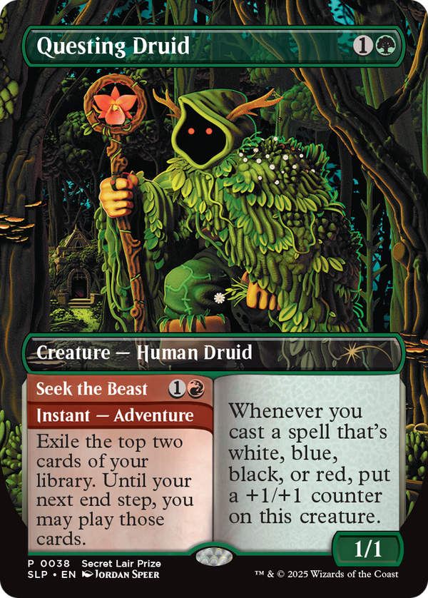 Questing Druid (SLP-038) - Secret Lair Showdown