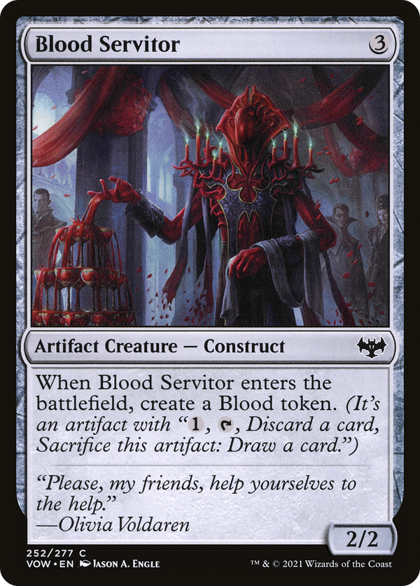 Blood Servitor (VOW-252) - Innistrad: Crimson Vow