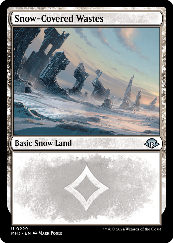 Snow-Covered Wastes (0229) (MH3-229) - Modern Horizons 3: (snow) Foil