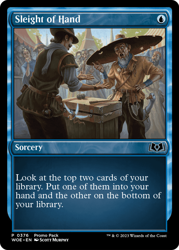 Sleight of Hand (PPWOE-376) - Wilds of Eldraine Foil