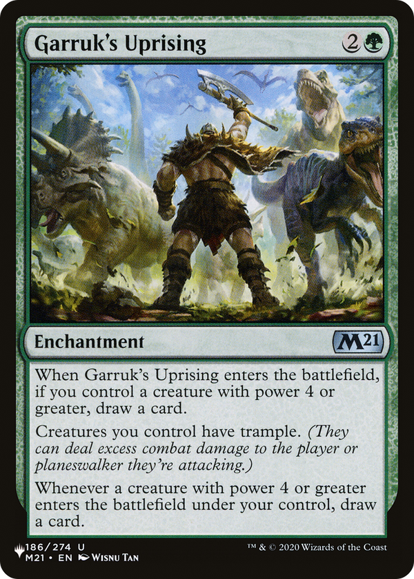 Garruk's Uprising (LIST-M21-186) - The List