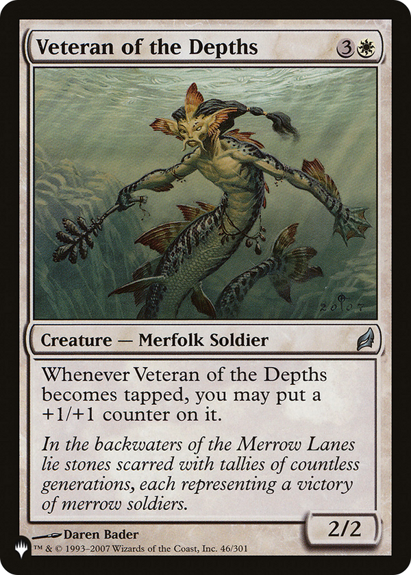 Veteran of the Depths (LIST-LRW-46) - The List