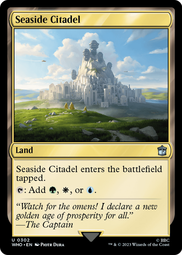 Seaside Citadel (WHO-302) - Doctor Who Foil