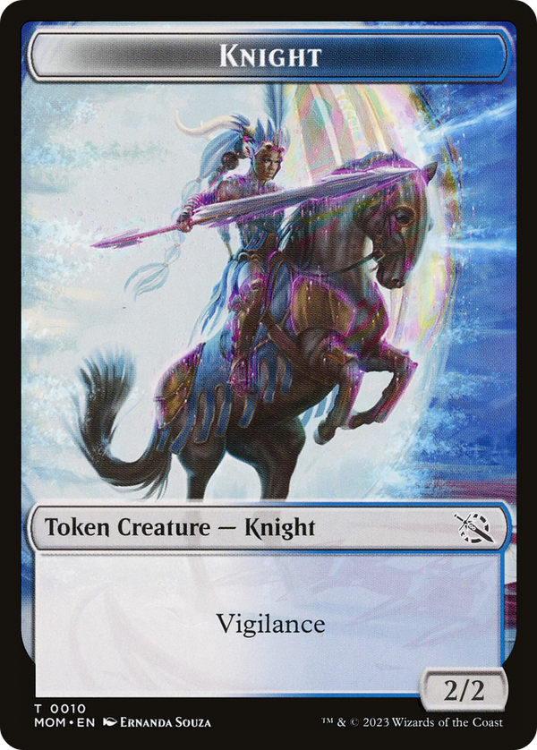 Knight (TMOM-010) - March of the Machine Tokens