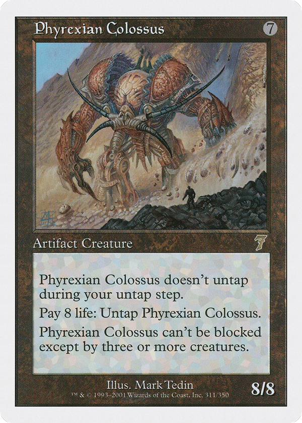 Phyrexian Colossus (7ED-311) - 7th Edition