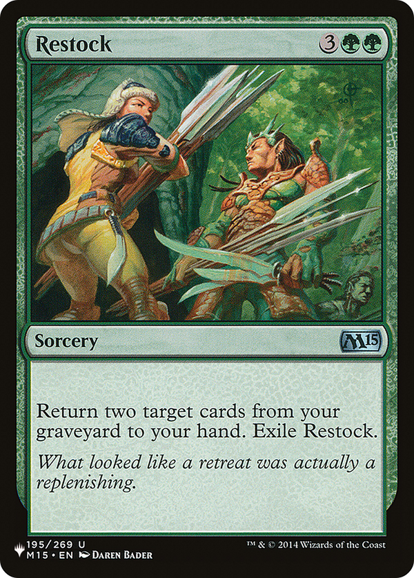Restock (LIST-M15-195) - The List