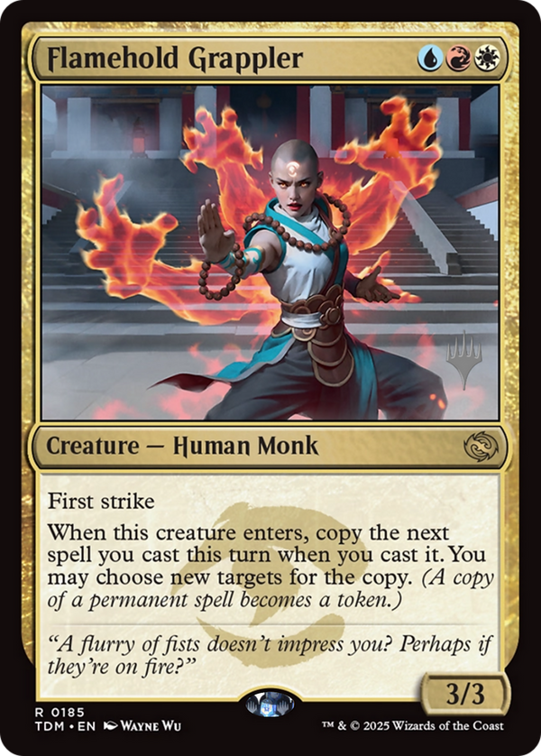 Flamehold Grappler (PPTDM-185) - Promo Pack: Tarkir: Dragonstorm