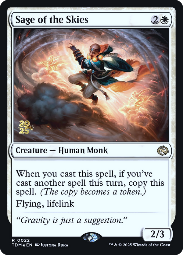 Sage of the Skies (PRE-022) - Prerelease Cards Foil