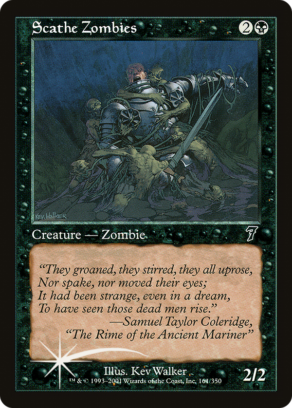 Scathe Zombies (7ED-161★) - 7th Edition