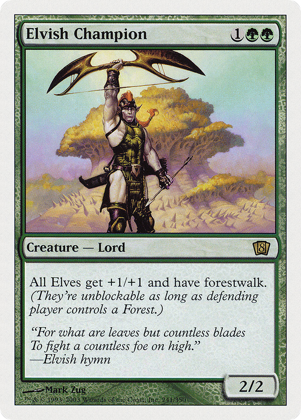 Elvish Champion (8ED-241) - 8th Edition