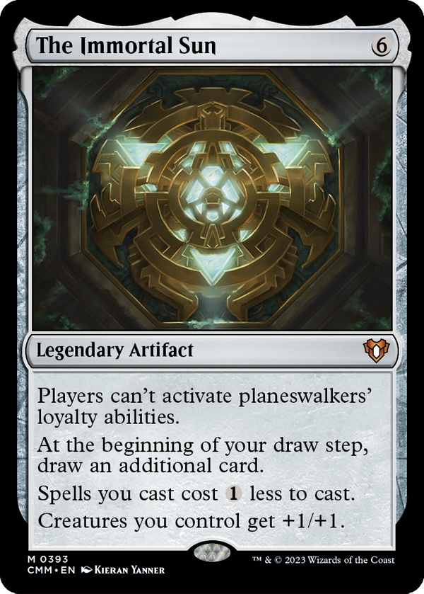 The Immortal Sun (CMM-393) - Commander Masters