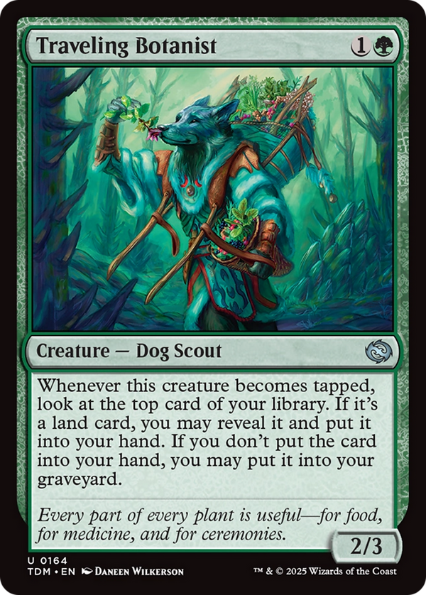 Traveling Botanist (TDM-164) - Tarkir: Dragonstorm