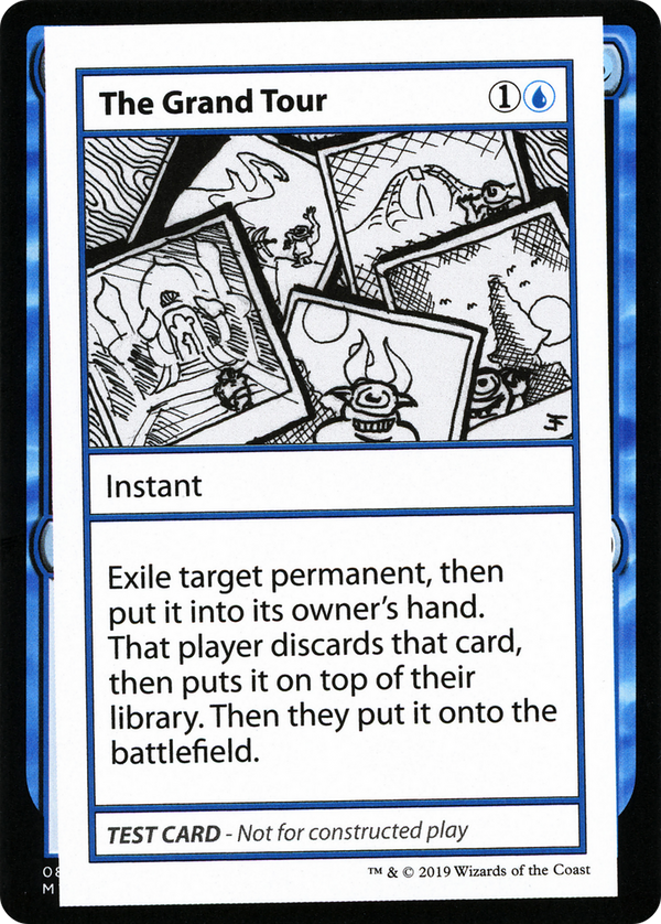 The Grand Tour (No PW Symbol) (CMB1-) - Mystery Booster Playtest Cards 2021