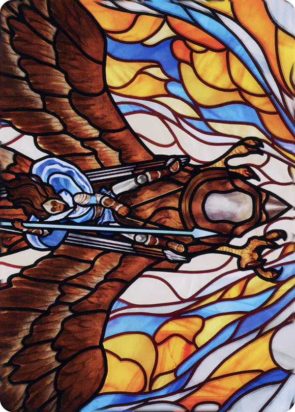 Tura Kennerüd, Skyknight // Tura Kennerüd, Skyknight (ADMU-079) - Dominaria United Art Series (Borderless)