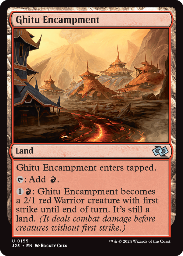 Ghitu Encampment (J25-155) - Foundations Jumpstart
