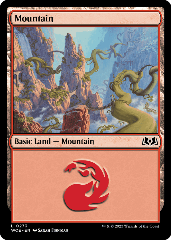 Mountain (0273) (WOE-273) - Wilds of Eldraine Foil