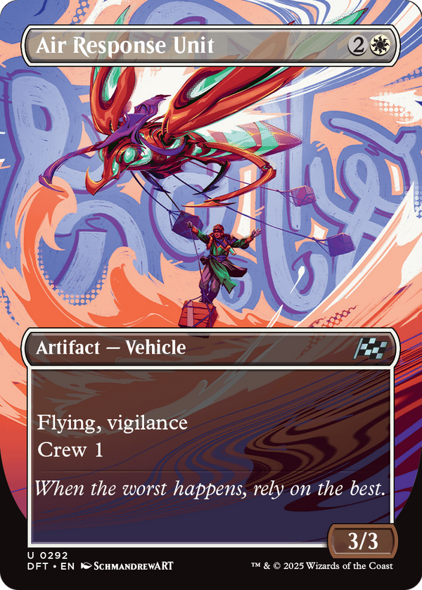 Air Response Unit (Borderless) (DFT-292) - Aetherdrift Foil