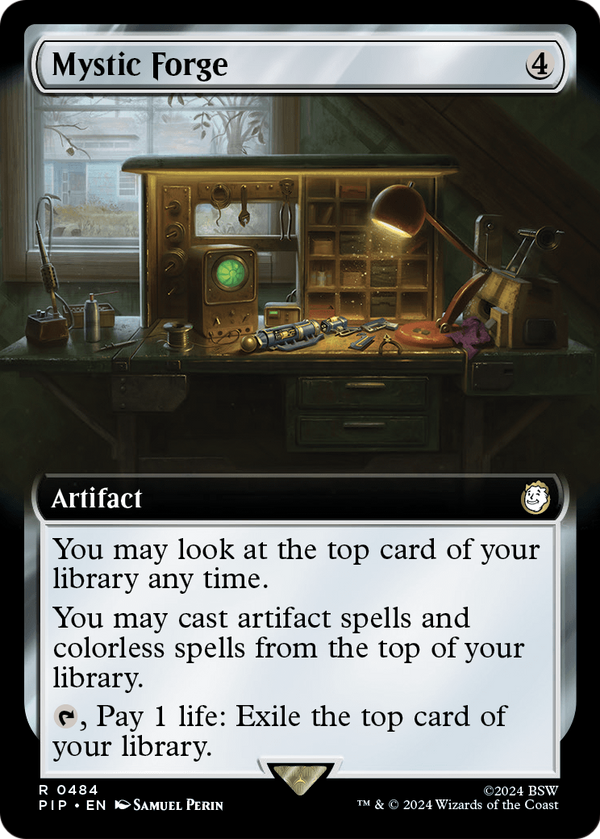 Mystic Forge (Extended Art) (PIP-484) - Fallout: (Extended Art) Foil