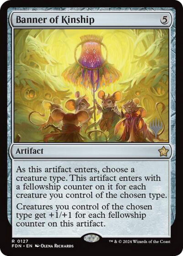 Banner of Kinship (PPDFT-127) - Foundations Promos Foil