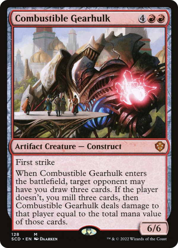 Combustible Gearhulk (SCD-128) - Starter Commander Decks