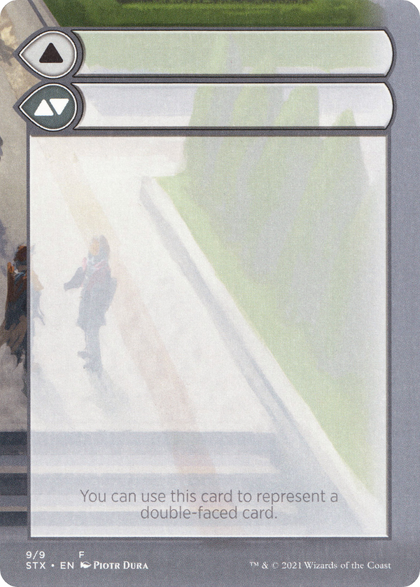 Double-Faced Substitute Card (SSTX-009) - Strixhaven: School of Mages Substitute Cards (Borderless)