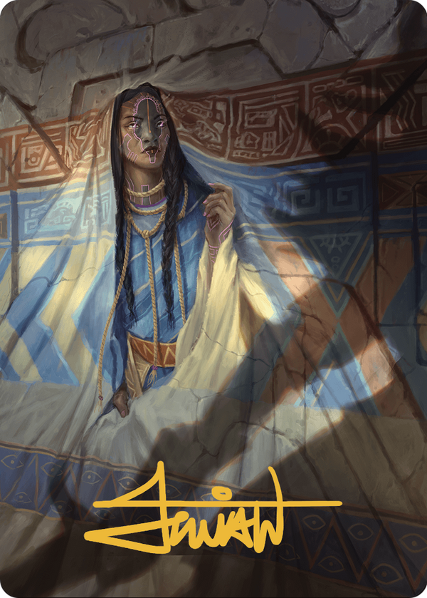 Whispersilk Cloak // Whispersilk Cloak (ALCI-080) - The Lost Caverns of Ixalan Art Series (Borderless)