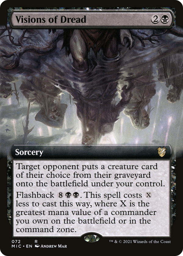 Visions of Dread (Extended Art) (MIC-072) - Midnight Hunt Commander: (Extended Art)