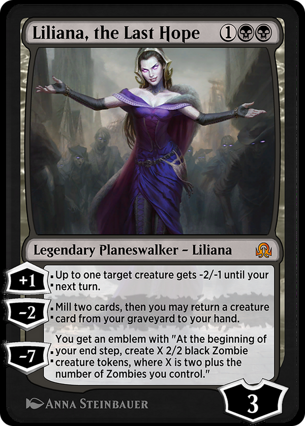 Liliana, the Last Hope (SIR-119) - Shadows over Innistrad Remastered
