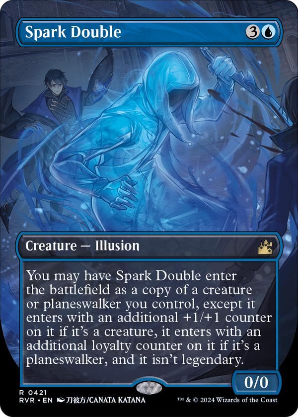 Spark Double (Anime Borderless) (RVR-421) - Ravnica Remastered