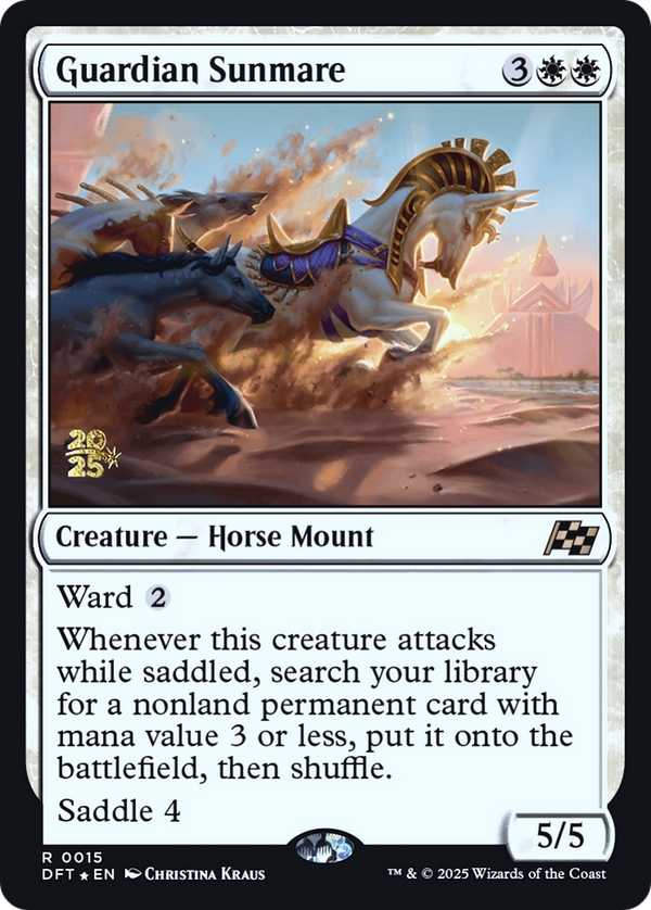Guardian Sunmare (PRE-015) - Prerelease Cards Foil