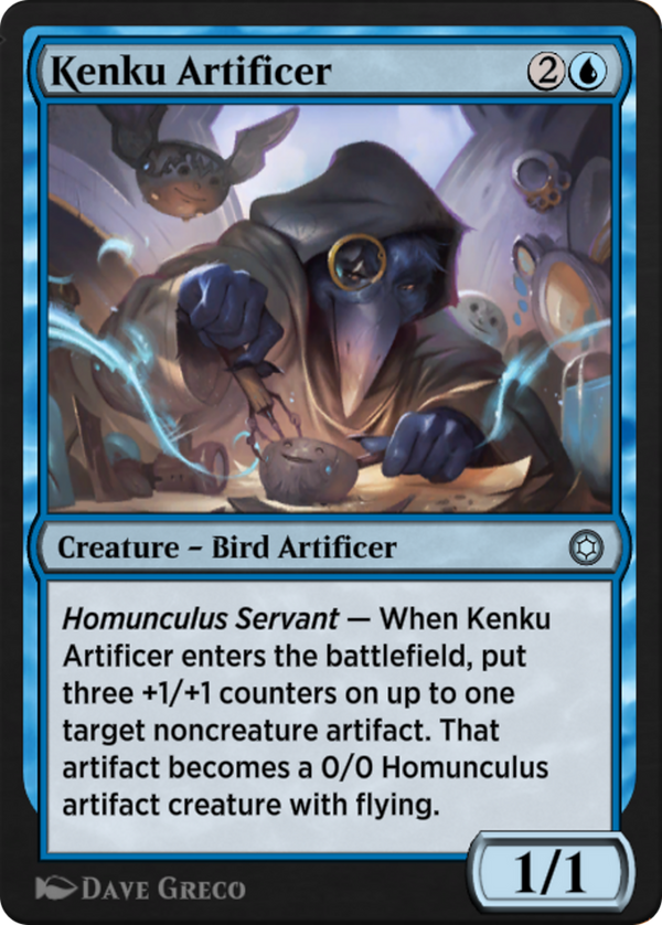 Kenku Artificer (HBG-125) - Alchemy Horizons: Baldur's Gate