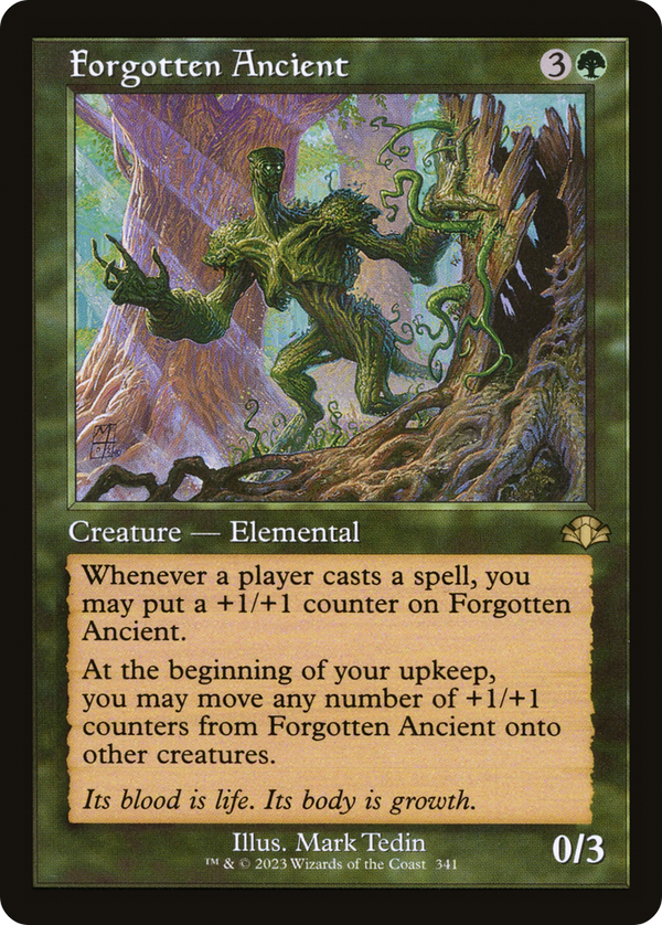 Forgotten Ancient (Retro Frame) (DMR-341) - Dominaria Remastered