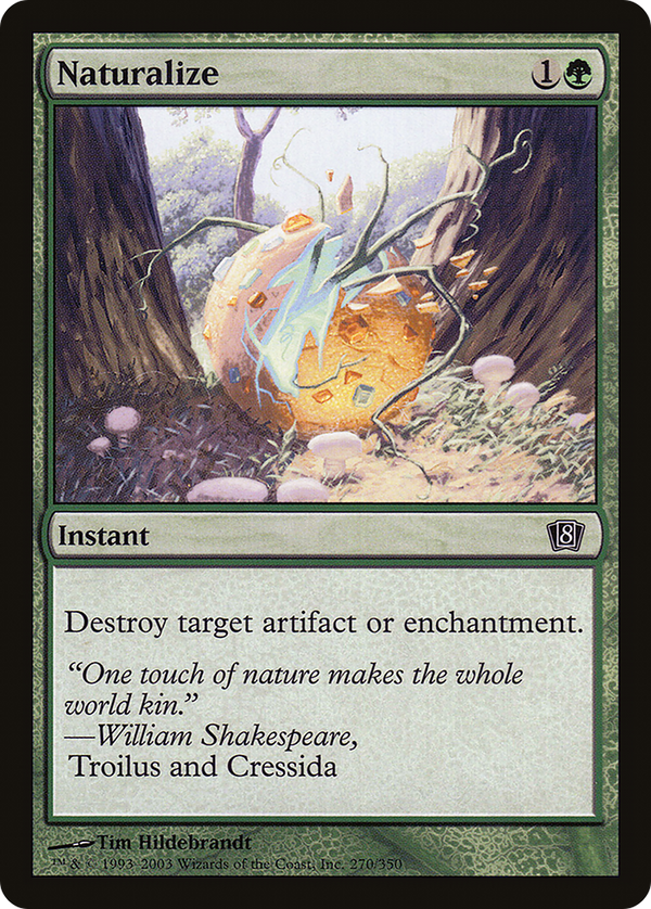 Naturalize (8ED-270) - 8th Edition Foil