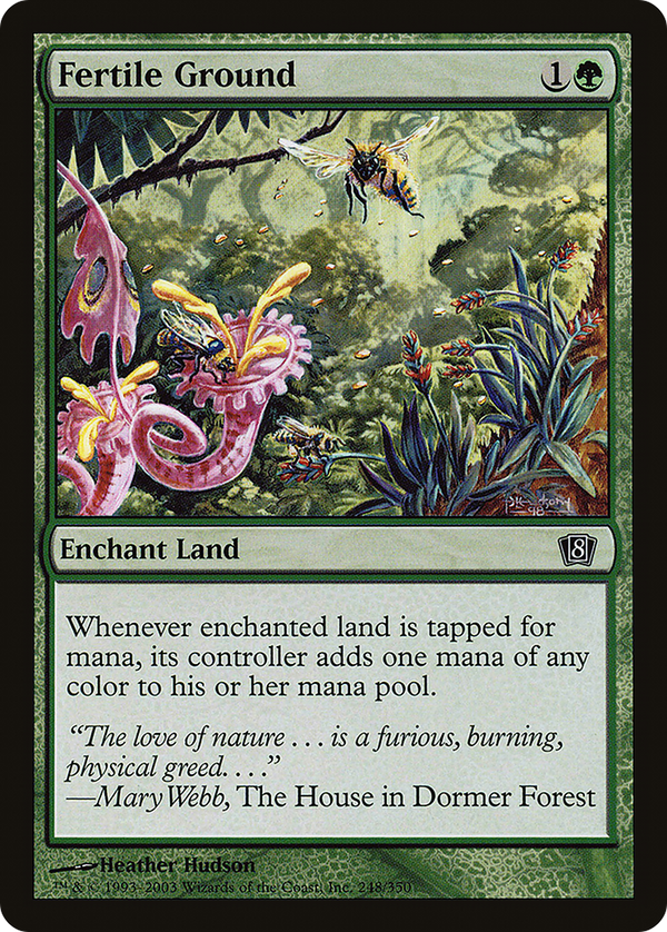 Fertile Ground (8ED-248) - 8th Edition Foil